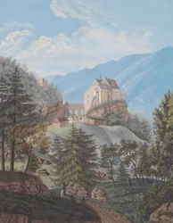 Il castello di Altperstein in Alta Austria